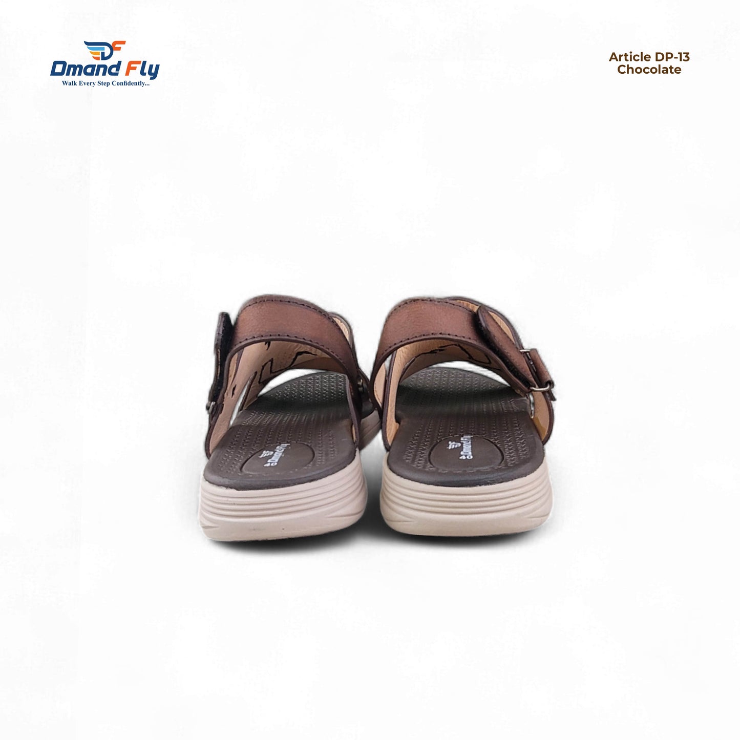 DP-13 Leather Sandal (Chocolate)