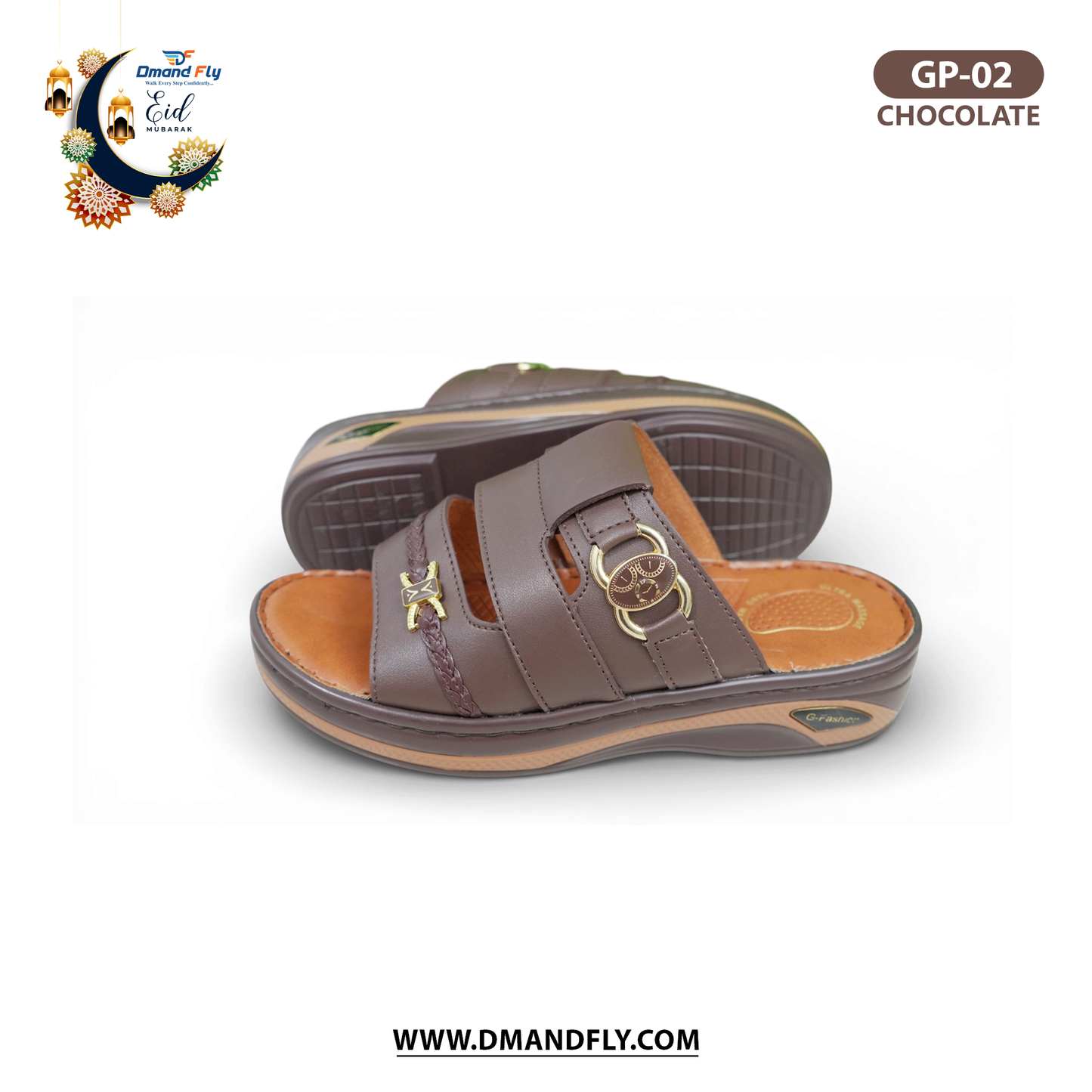 GP-02 Arabian Sandal (Chocolate)