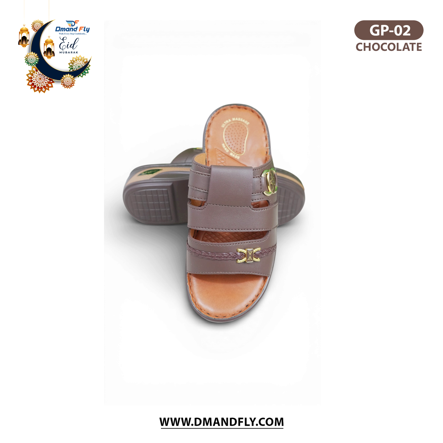 GP-02 Arabian Sandal (Chocolate)