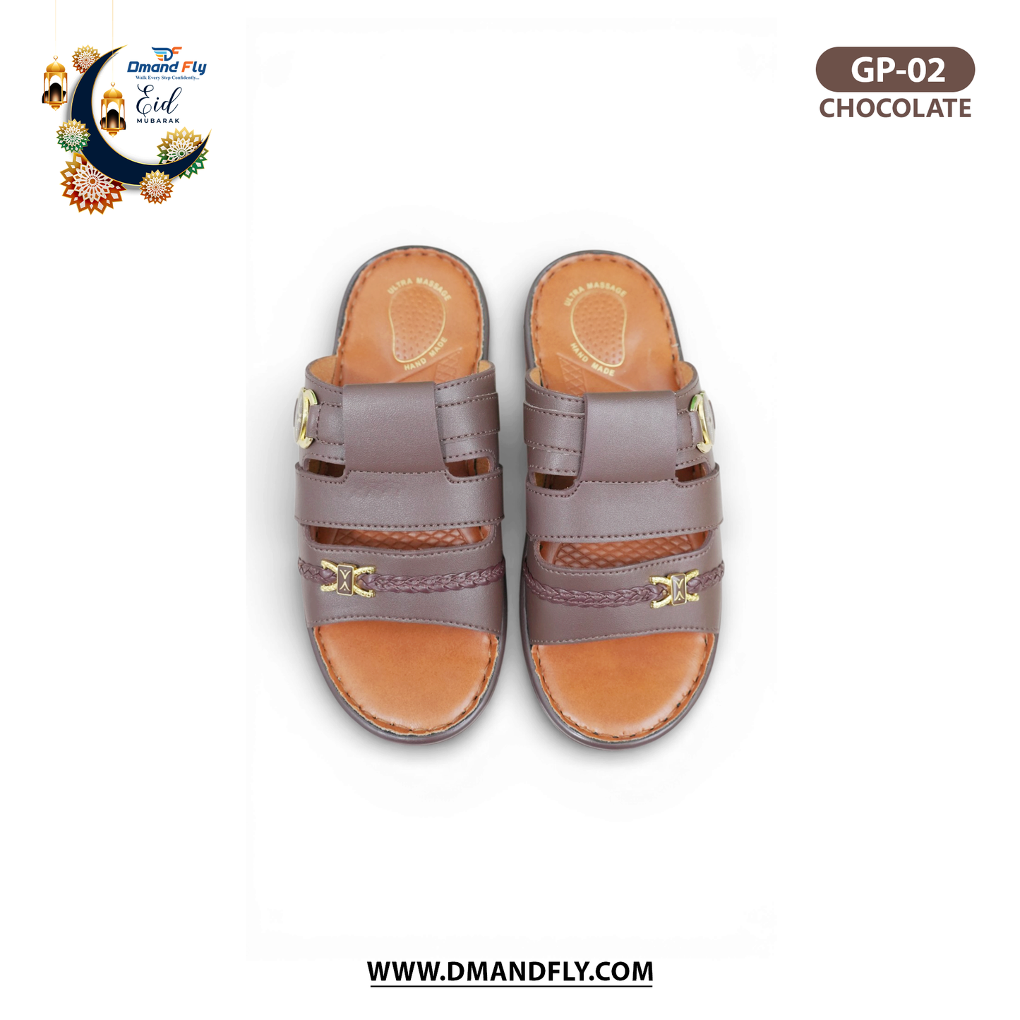 GP-02 Arabian Sandal (Chocolate)
