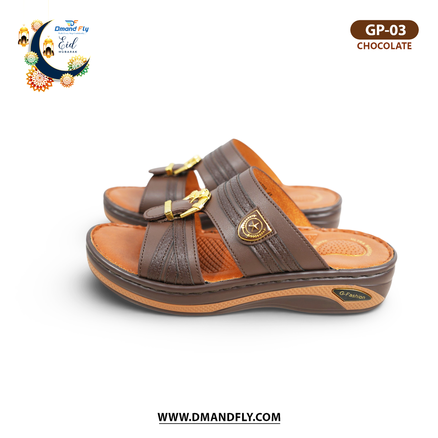 GP-03 Arabian Sandal (Chocolate)