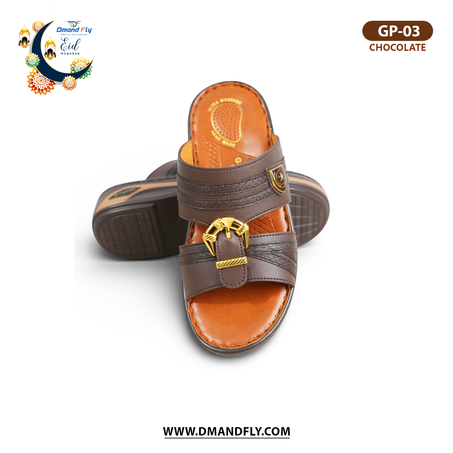 GP-03 Arabian Sandal (Chocolate)