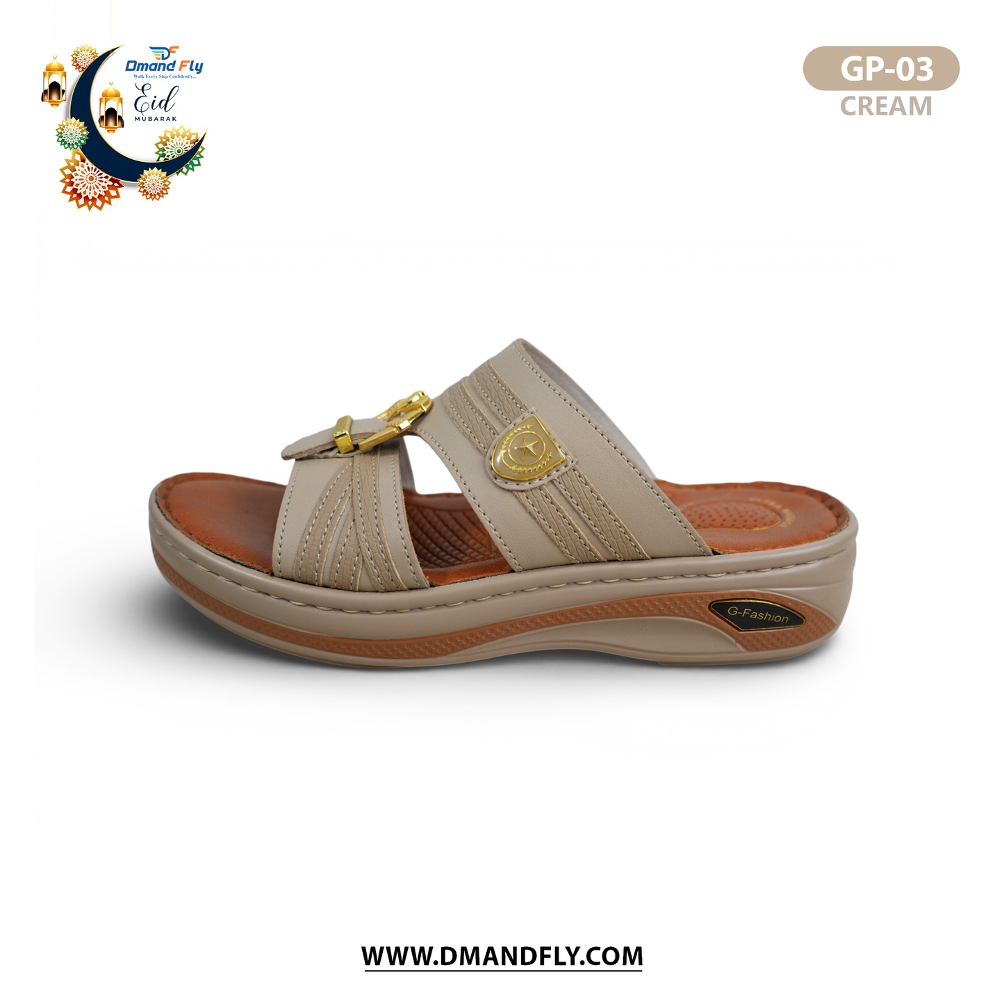 GP-03 Arabian Sandal (Cream)