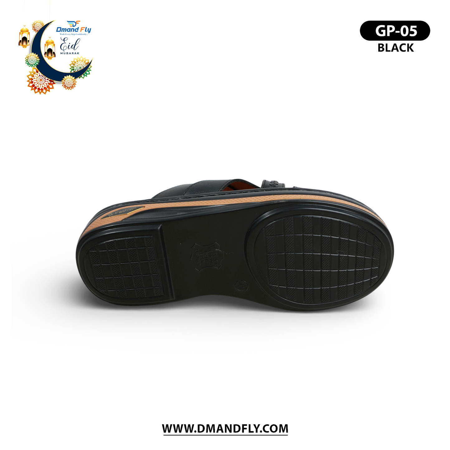 GP-05 Arabian Sandal (Black)