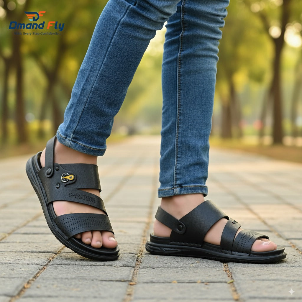 A-05 Sandal (Black)