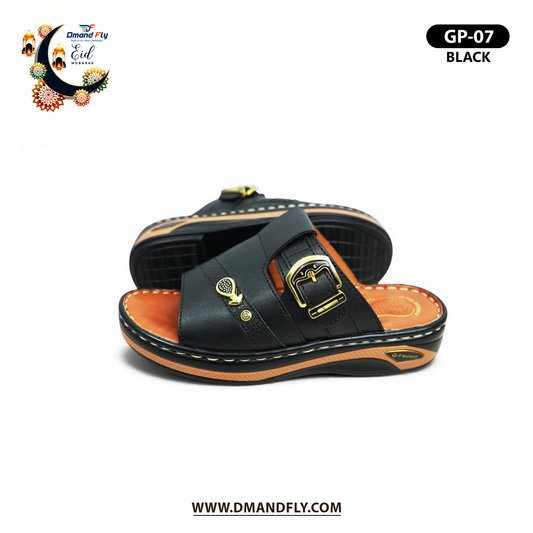 GP-07 Arabian Sandal (Black)