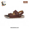 JK-01 Leather Sandal (Chocolate)