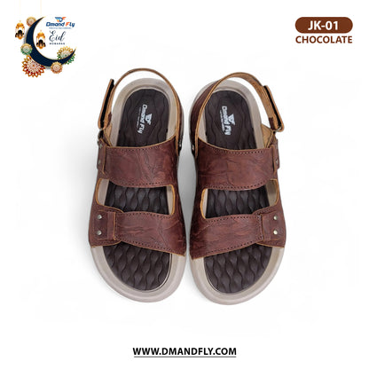 JK-01 Leather Sandal (Chocolate)