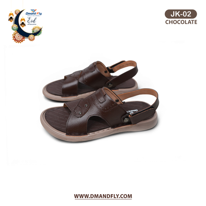 JK-2 Original Leather Sandal (Chocolate)