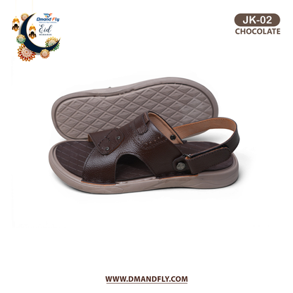 JK-2 Original Leather Sandal (Chocolate)
