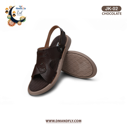 JK-2 Original Leather Sandal (Chocolate)