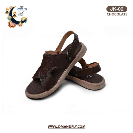 JK-2 Original Leather Sandal (Chocolate)