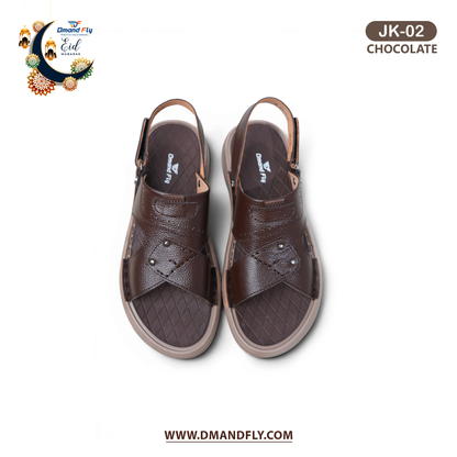 JK-2 Original Leather Sandal (Chocolate)