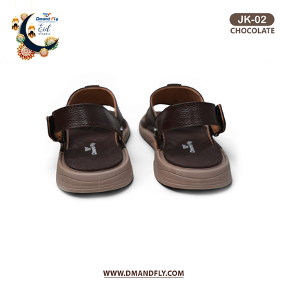 JK-2 Original Leather Sandal (Chocolate)
