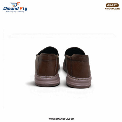 GP-837 Leather Casual Shoe (Chocolate)