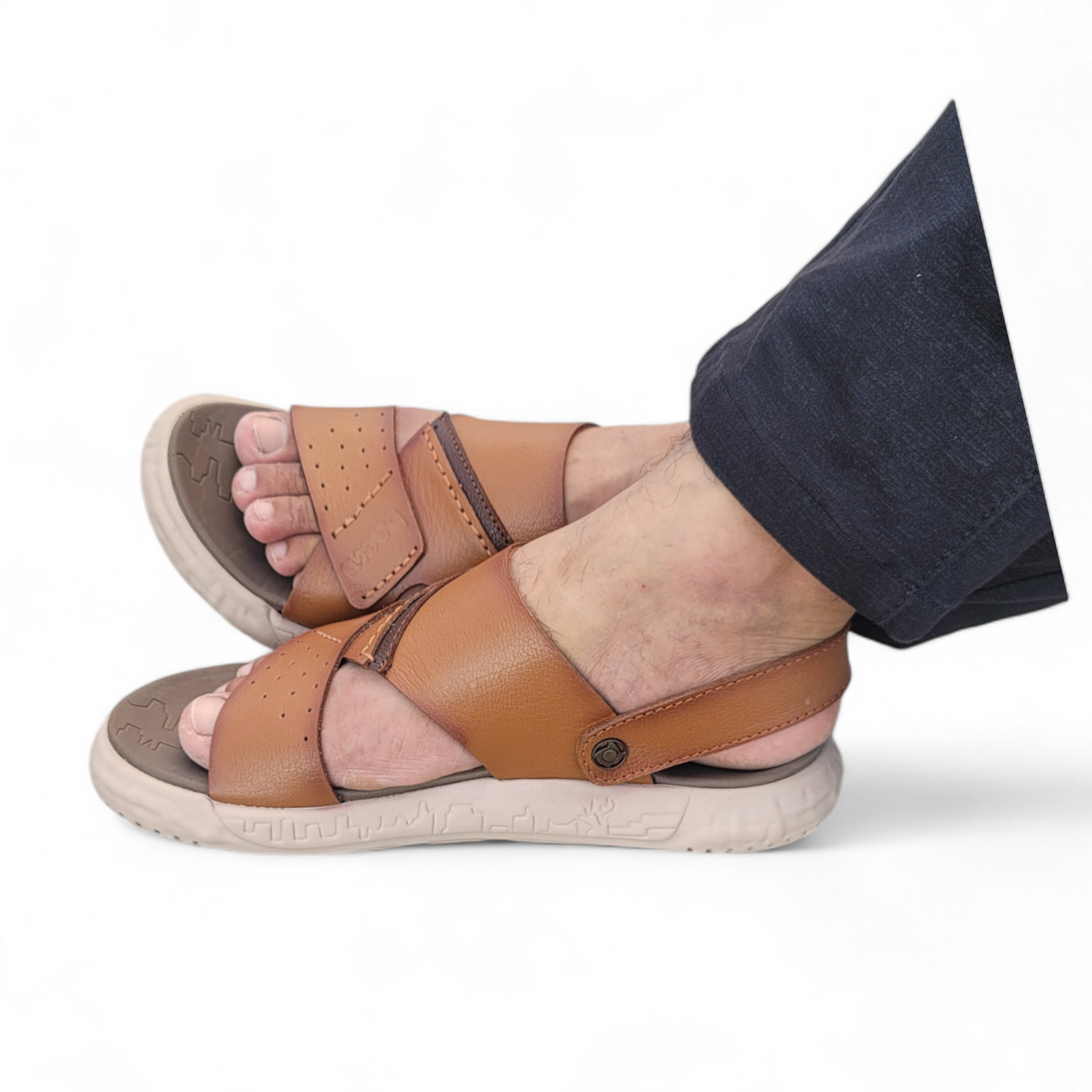 Unique Leather pailone Sandle- 675(Master)