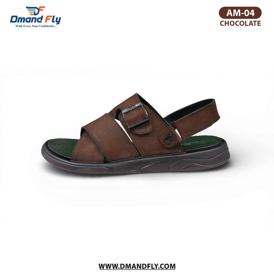 AM-04 Belt Sandal (Chocolate)