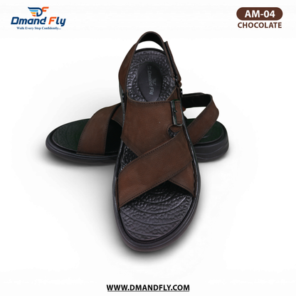 AM-04 Belt Sandal (Chocolate)
