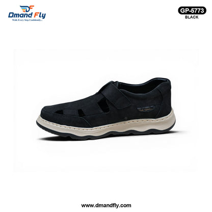 GP-5773 Leather Cycle Shoe (Black)