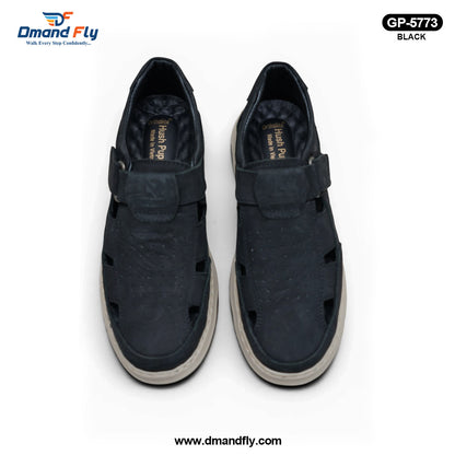 GP-5773 Leather Cycle Shoe (Black)