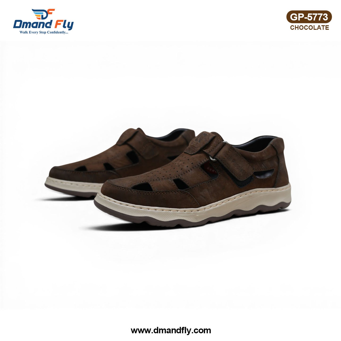 GP-5773 Leather Cycle Shoe (Chocolate)