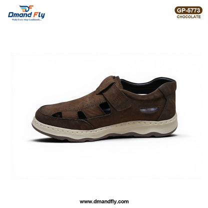 GP-5773 Leather Cycle Shoe (Chocolate)