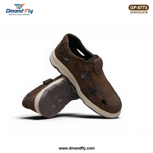 GP-5773 Leather Cycle Shoe (Chocolate)