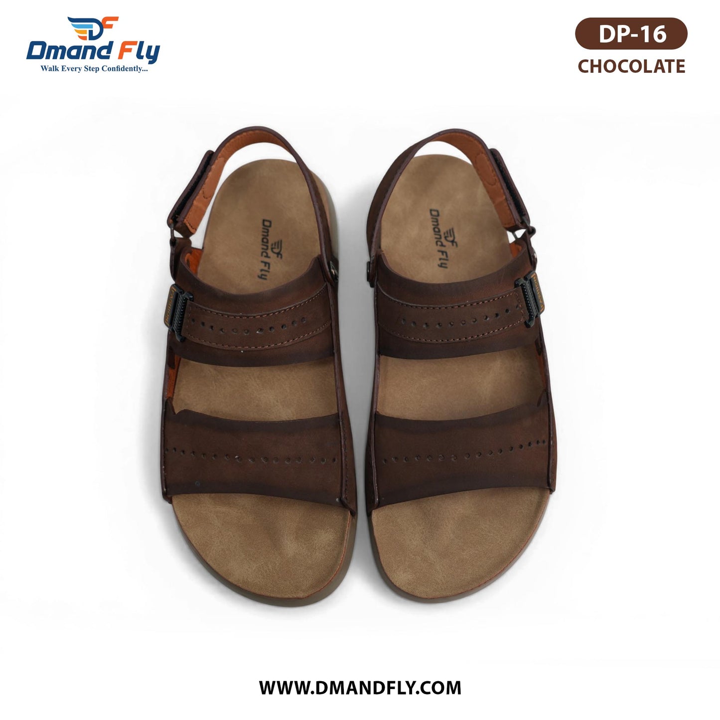 DP-16 Original Leather Sandal (Chocolate)