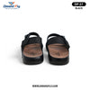DP-27 Leather Sandal (Black)