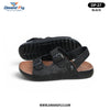 DP-27 Leather Sandal (Black)