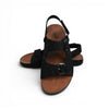 DP-27 Leather Sandal (Black)