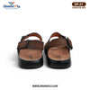 DP-27 Leather Sandal (Chocolate)