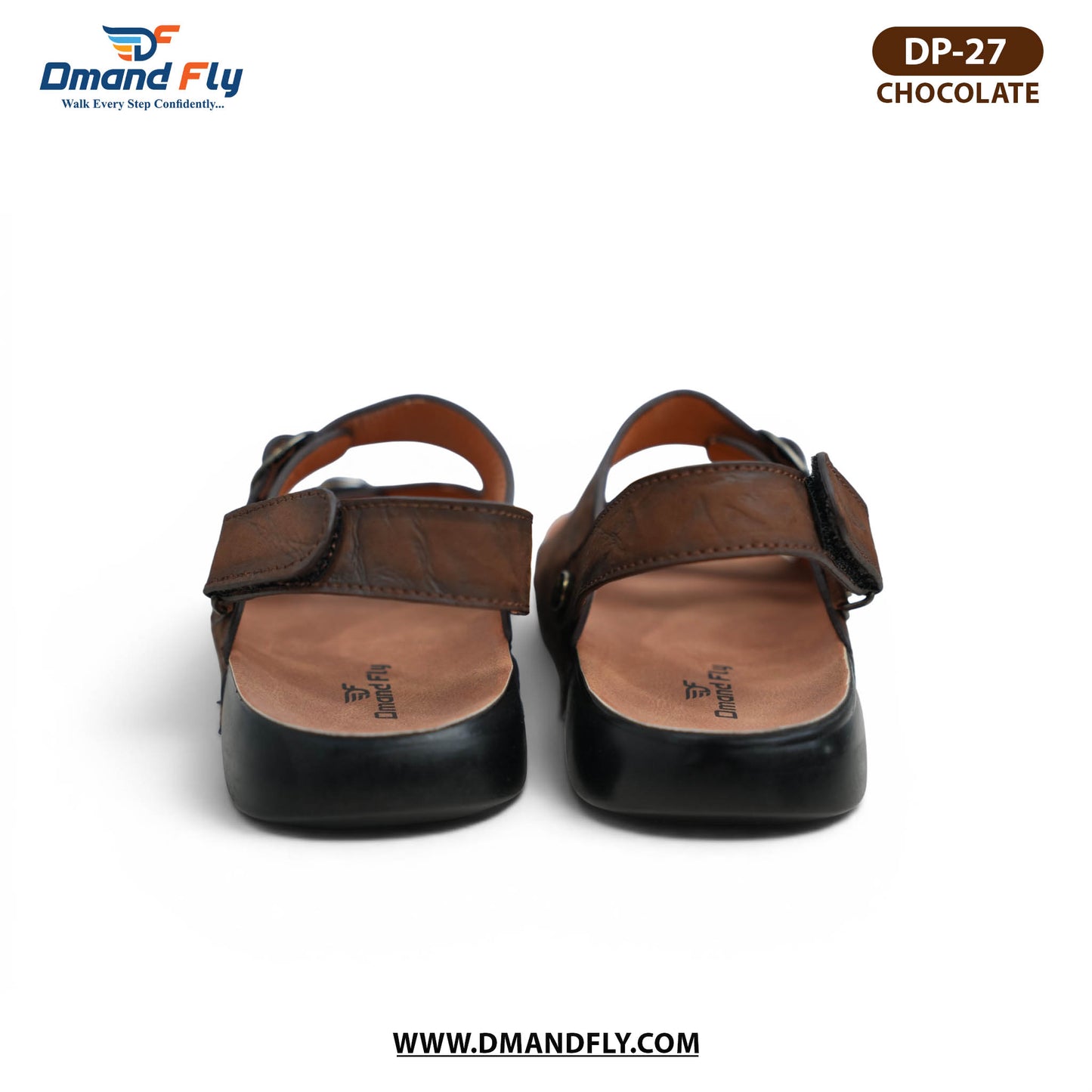DP-27 Leather Sandal (Chocolate)