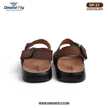 DP-27 Leather Sandal (Chocolate)