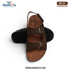 DP-27 Leather Sandal (Chocolate)