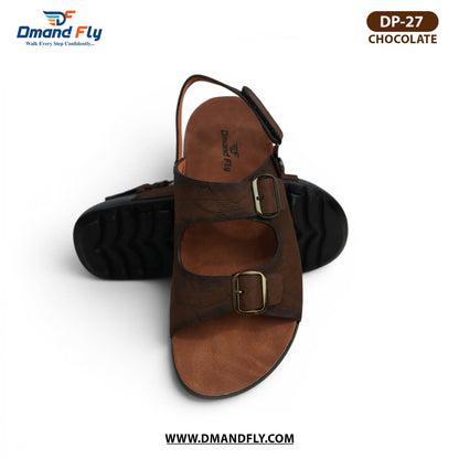 DP-27 Leather Sandal (Chocolate)