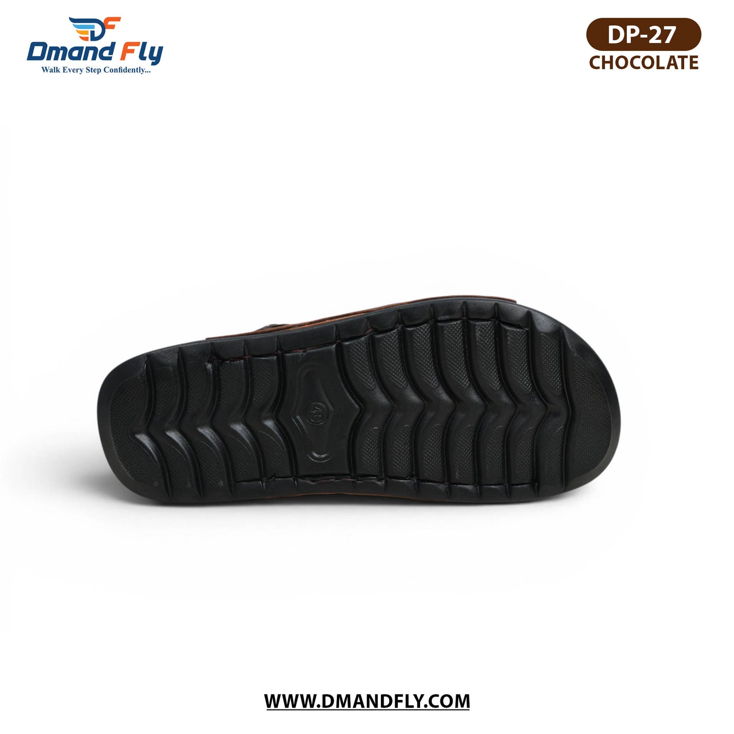 DP-27 Leather Sandal (Chocolate)