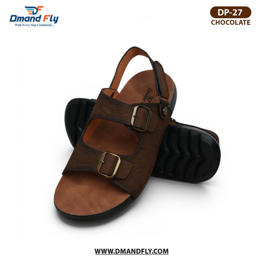 DP-27 Leather Sandal (Chocolate)