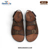 DP-27 Leather Sandal (Chocolate)