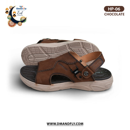 HP-06 Leather Sandal (Chocolate)
