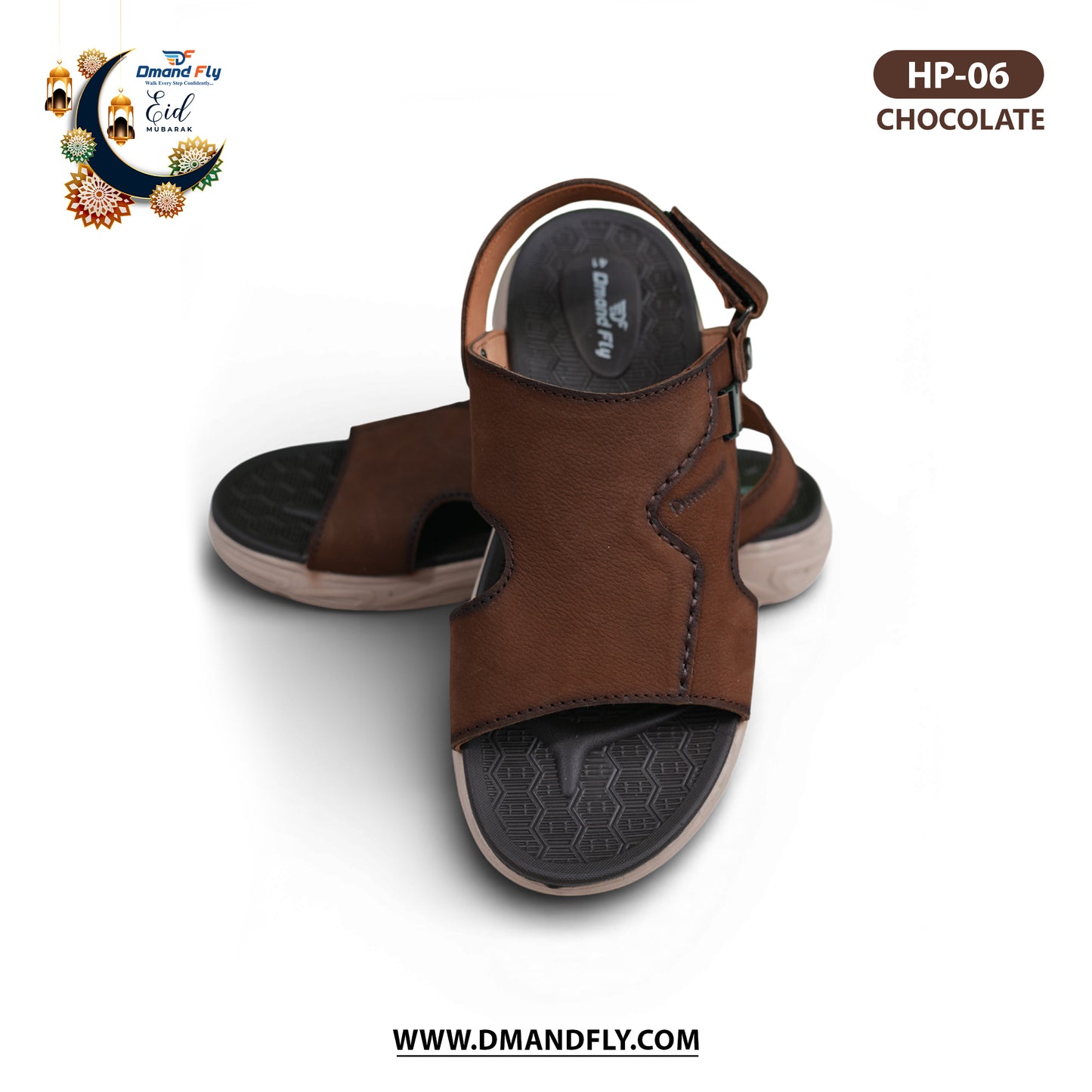 HP-06 Leather Sandal (Chocolate)