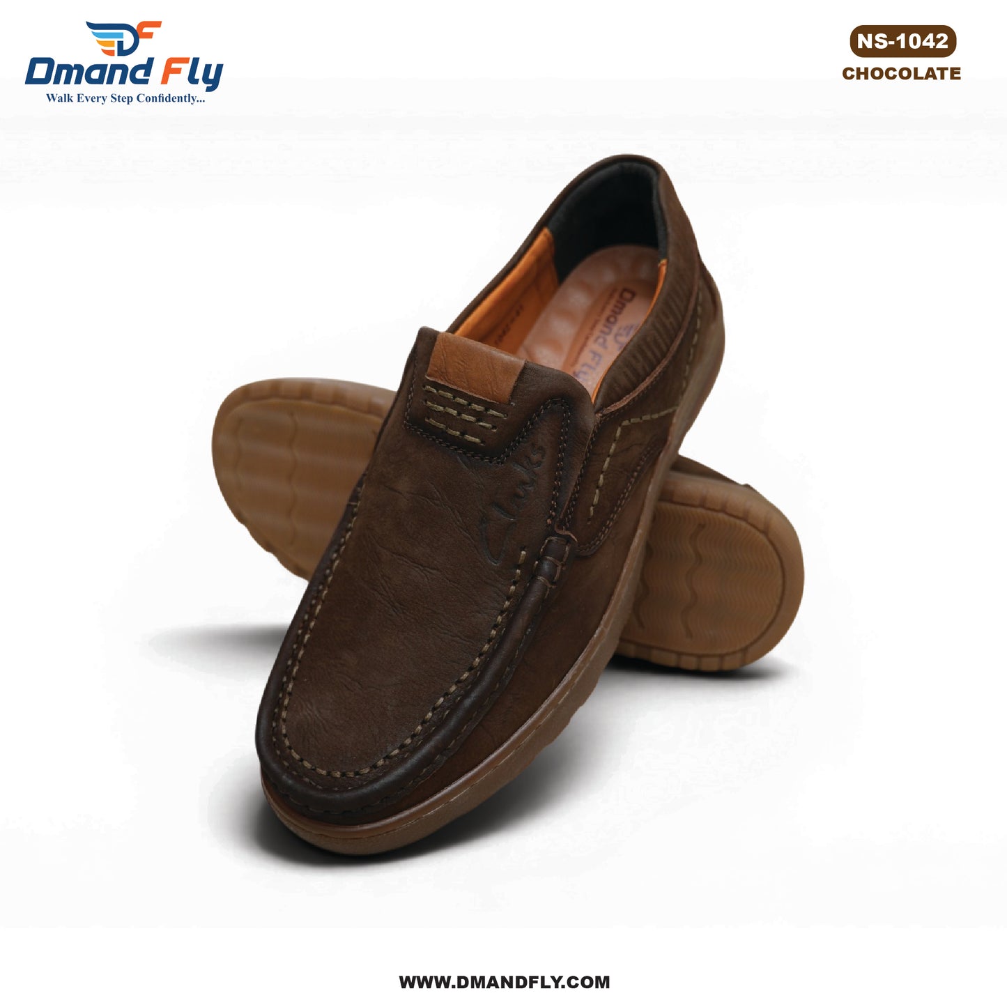 NS-1042 Leather Casual (Chocolate)
