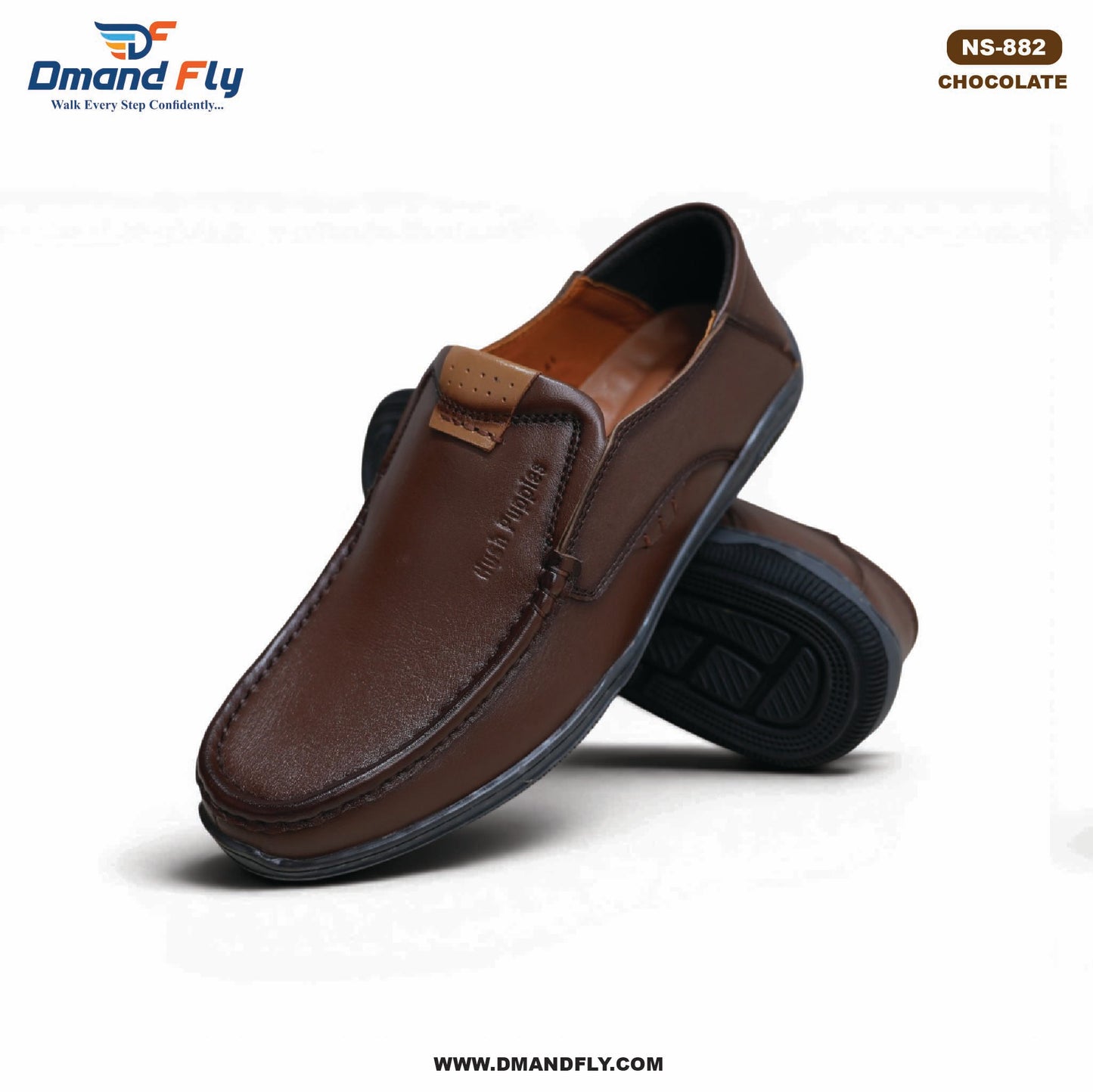 NS-882 Original Leather Shoe (Chocolate)