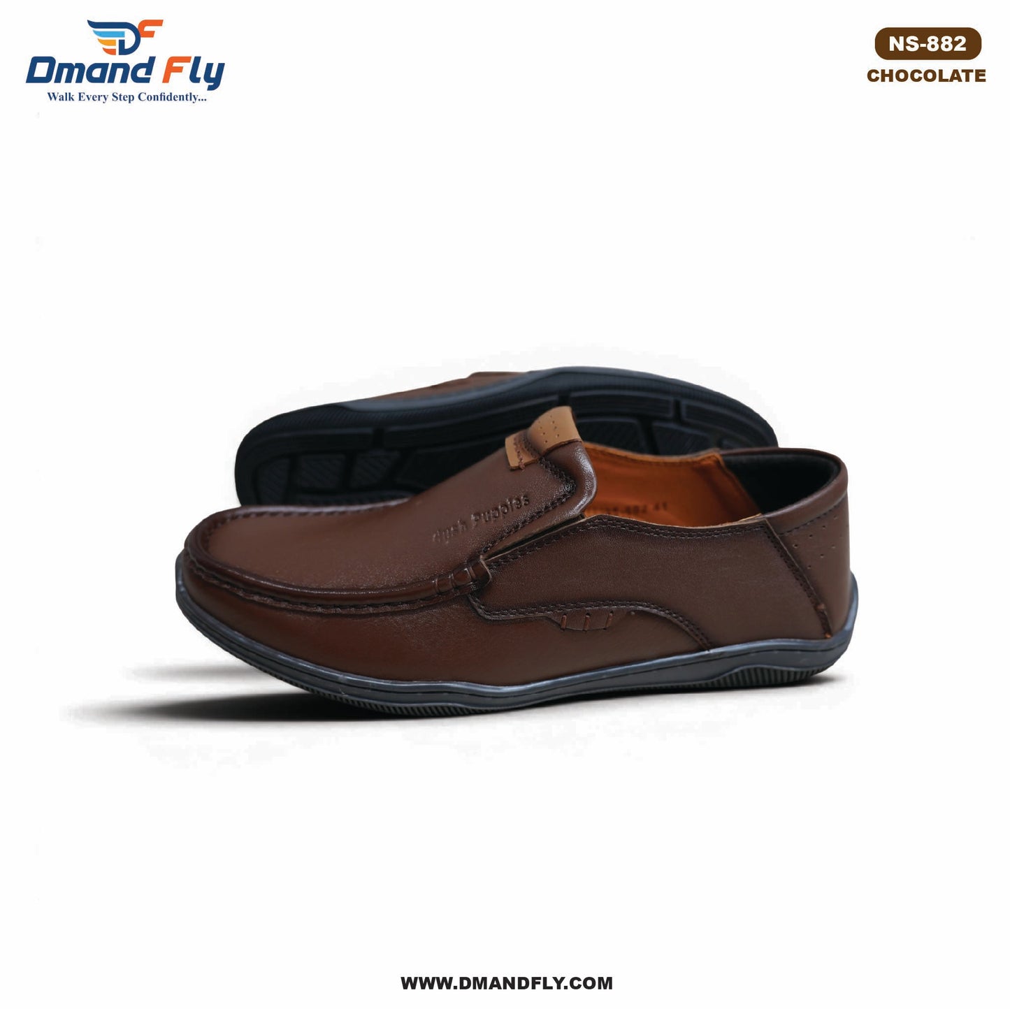 NS-882 Original Leather Shoe (Chocolate)
