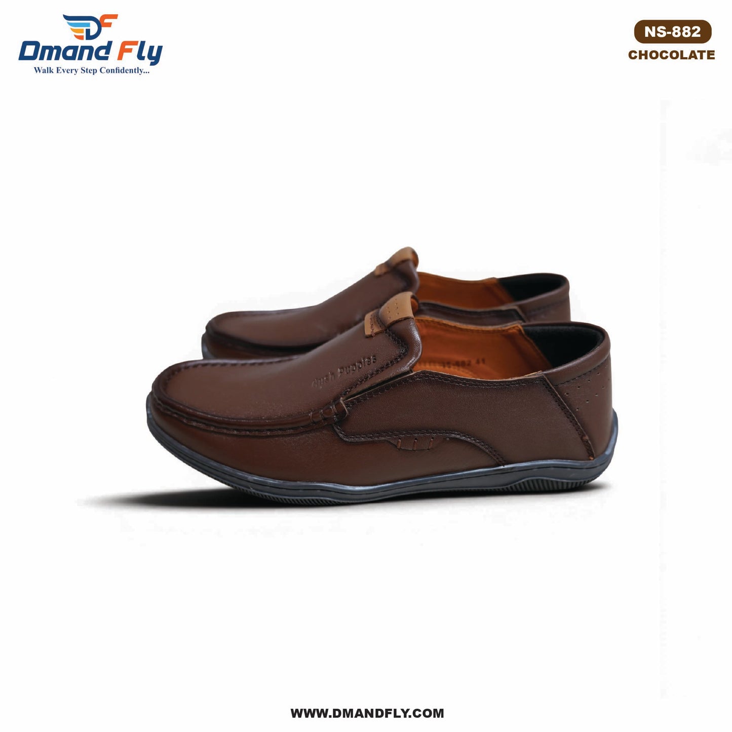 NS-882 Original Leather Shoe (Chocolate)