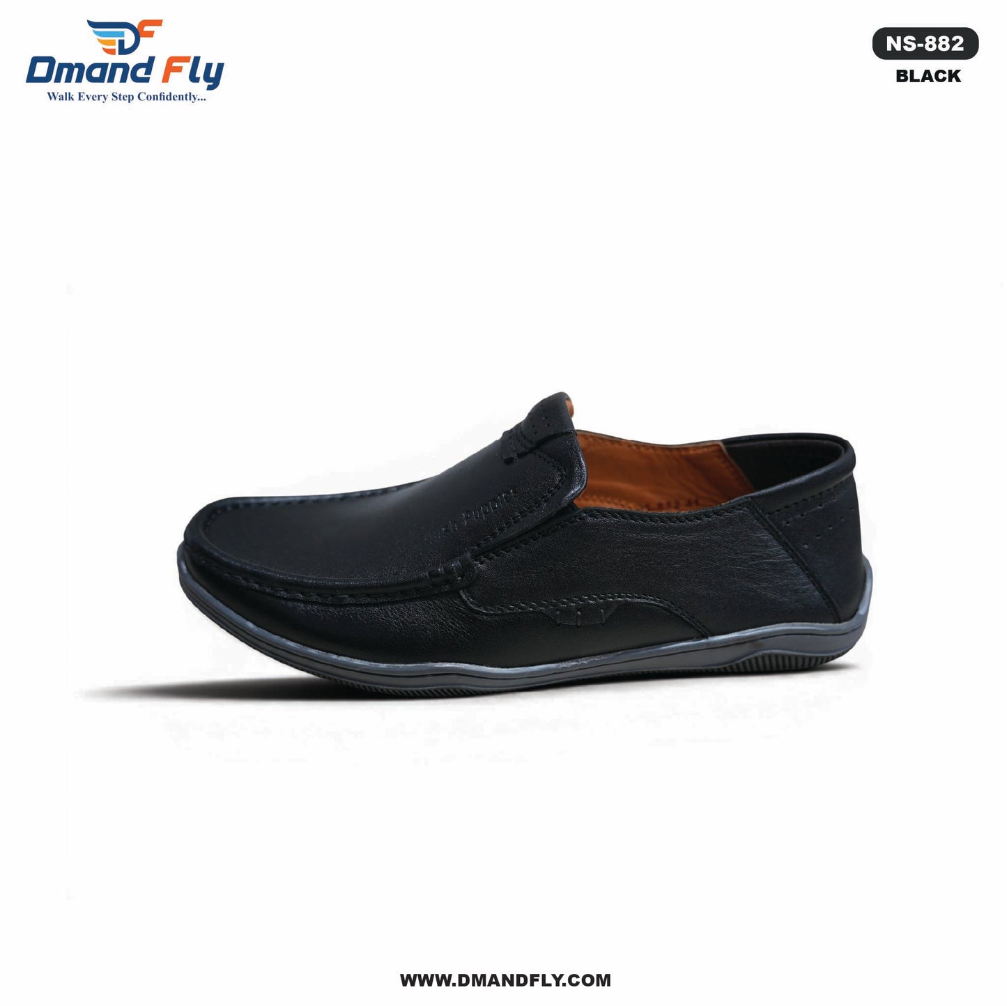 NS-882 Original Leather Shoe (Black)