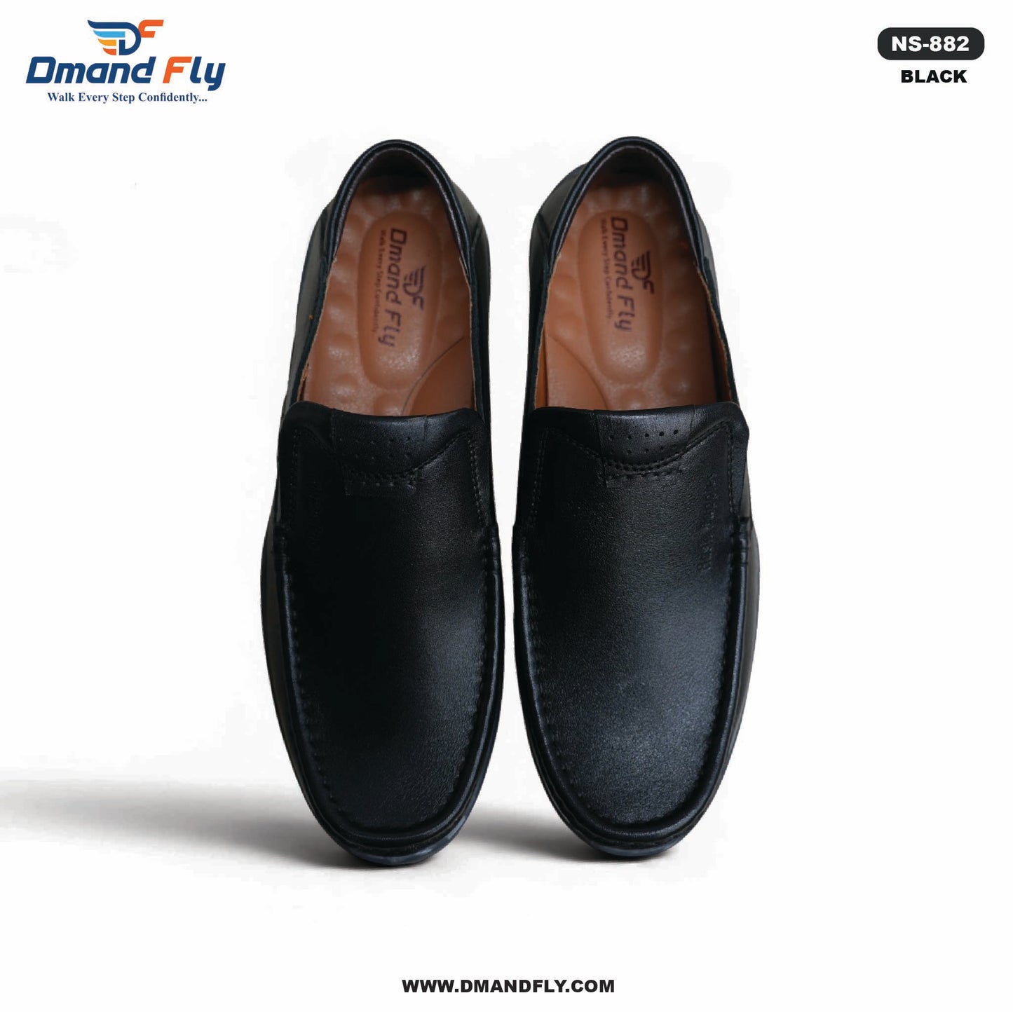 NS-882 Original Leather Shoe (Black)