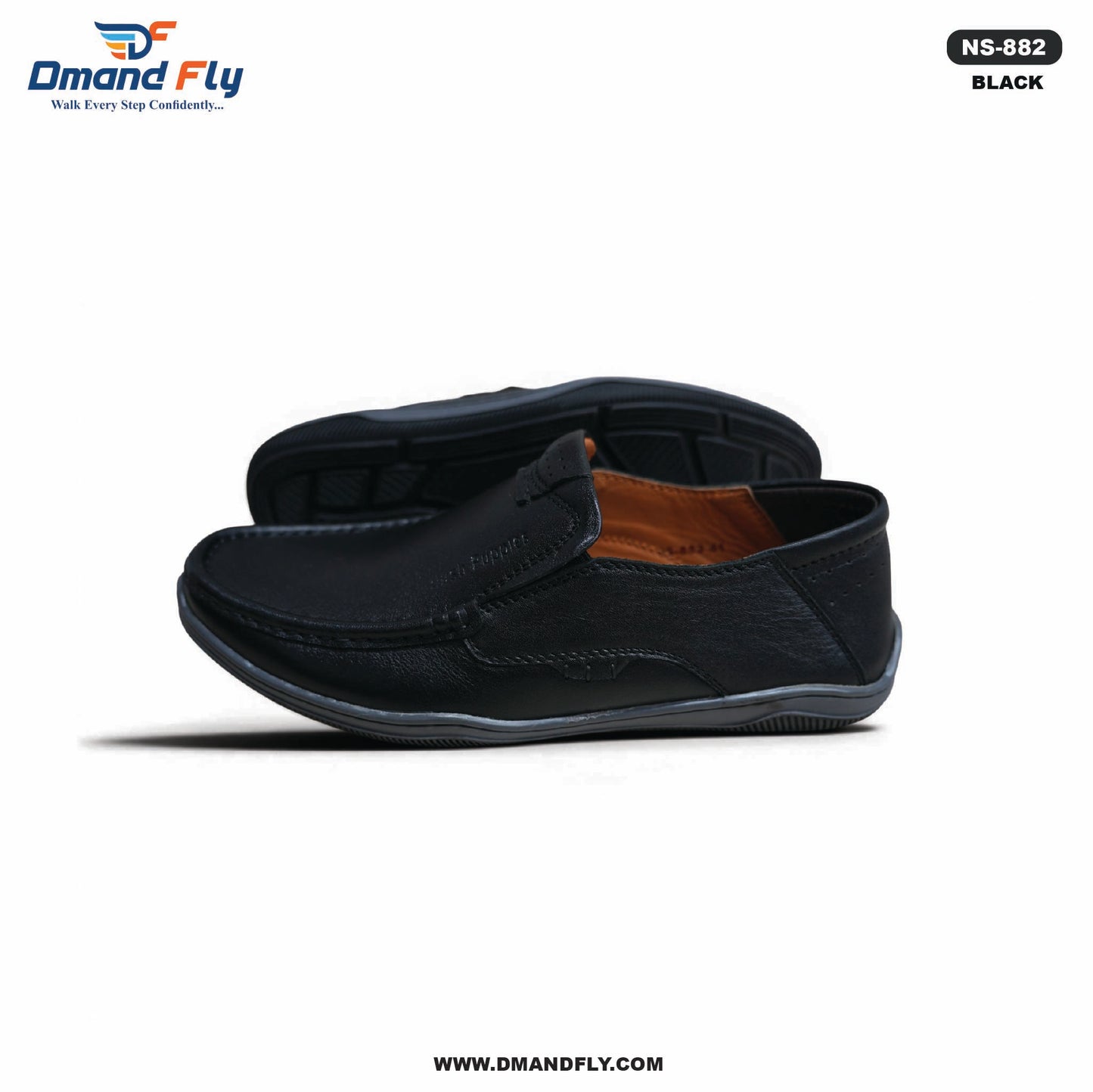 NS-882 Original Leather Shoe (Black)