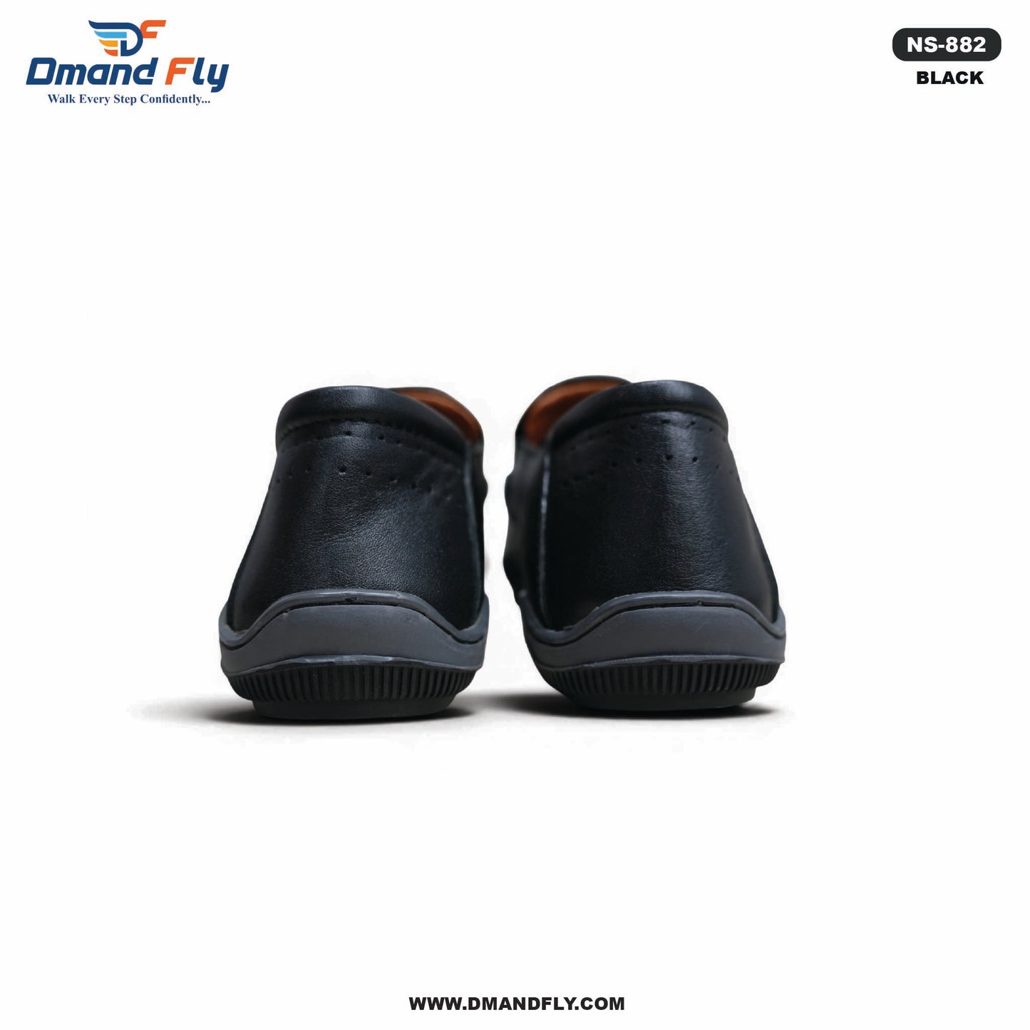 NS-882 Original Leather Shoe (Black)