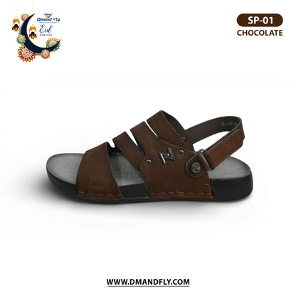 SP-01 Leather Sandal (Chocolate)